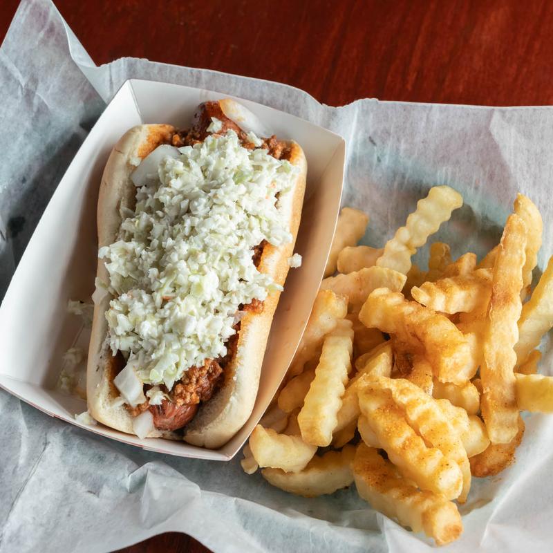 menu item 10 of 10, Hot Dog Served All The Way