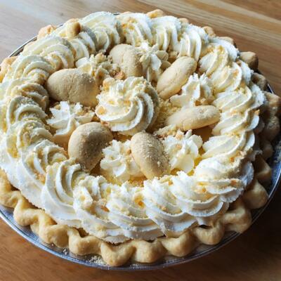 Cream pie.