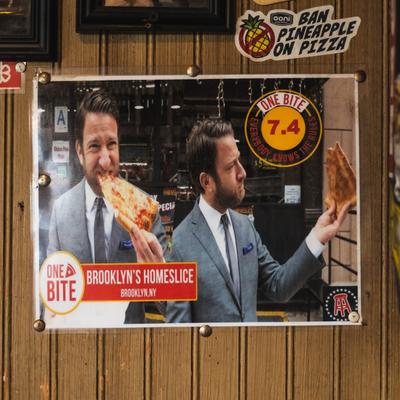 Pizzeria promotional photo.