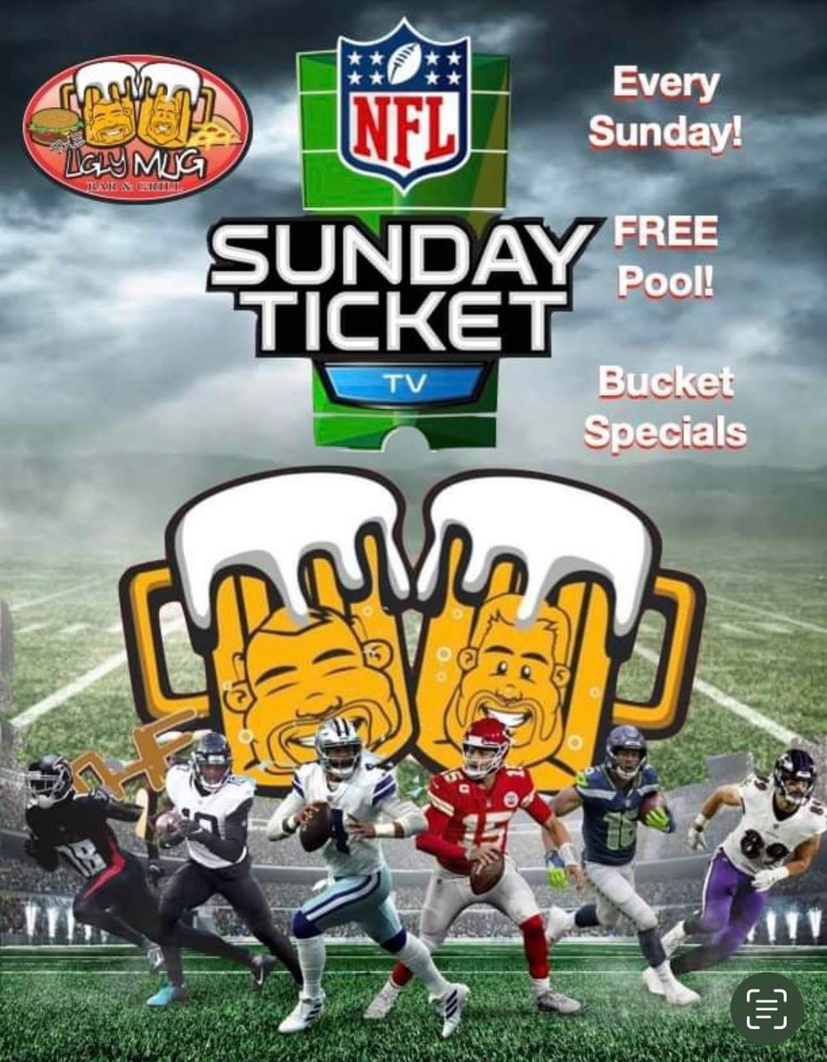 NFL Ticket & Free Pool Every Sunday event photo