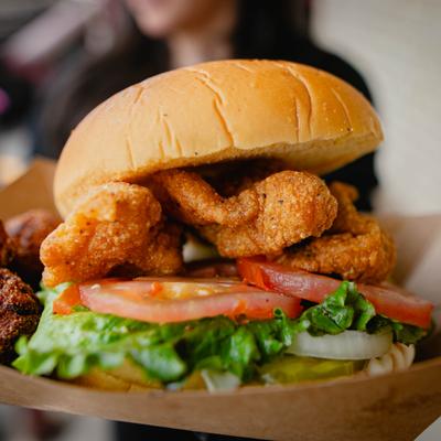 Fried Catfish Sandwich.