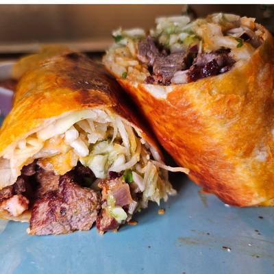 turn your Tacos into Burritos at 13 Tacos & Taps.