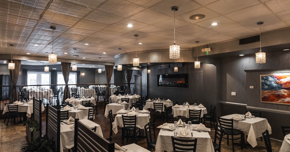 Interior, dining area