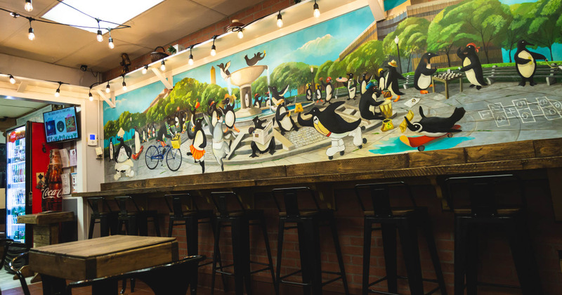 Interior, wall pixture