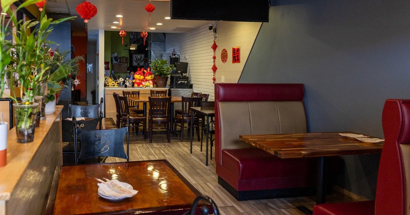 Interior seating area