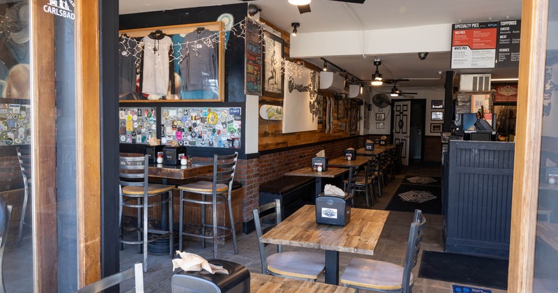 Interior dining area