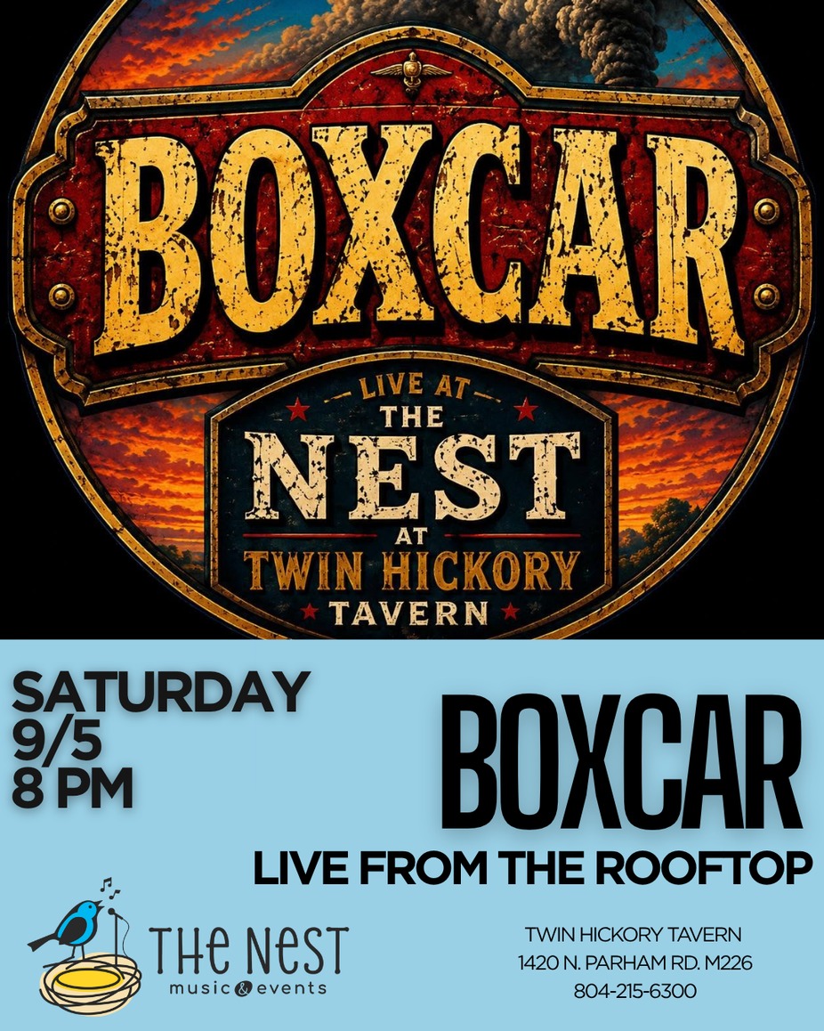 Boxcar Live at the Nest!  event photo