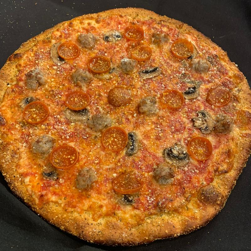 ADD YOUR FAVORITE TOPPINGS TO ANY PIZZA: photo