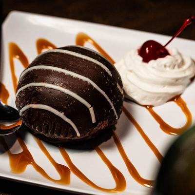 Chocolate Cake Bomb.