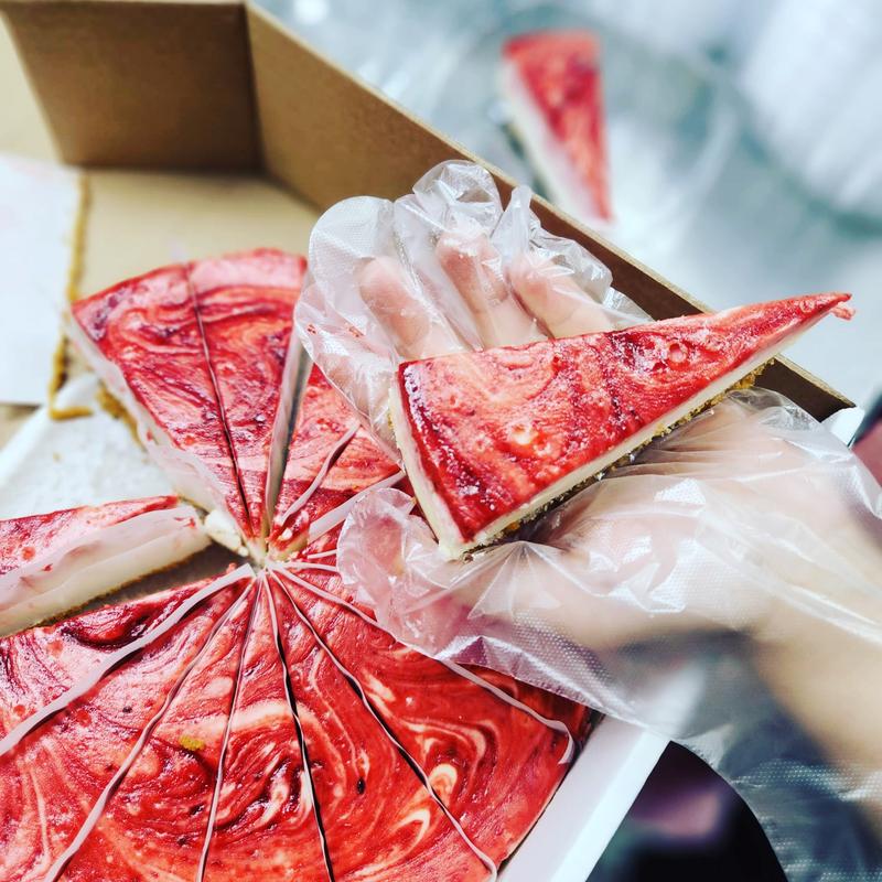 menu item 2 of 47, Strawberry Cheesecake