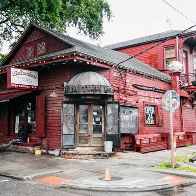Exterior, view of the bar