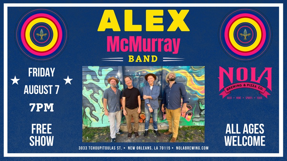FREE LIVE MUSIC:  Alex McMurray Band event photo