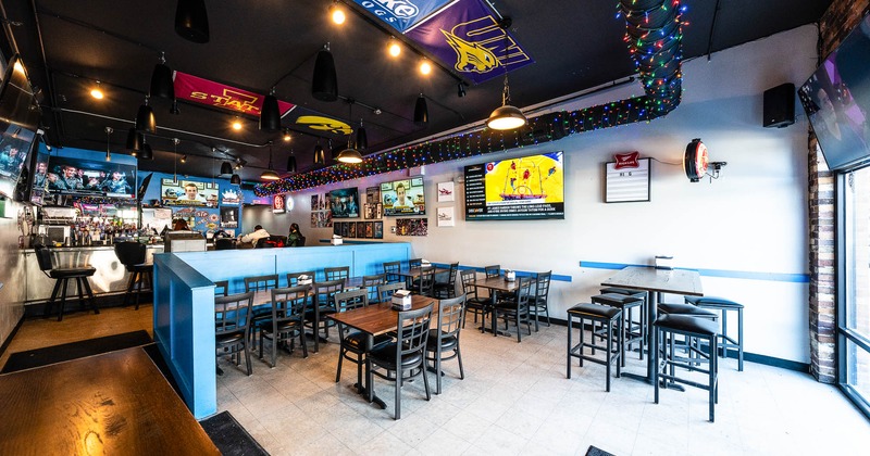 Interior, seating area