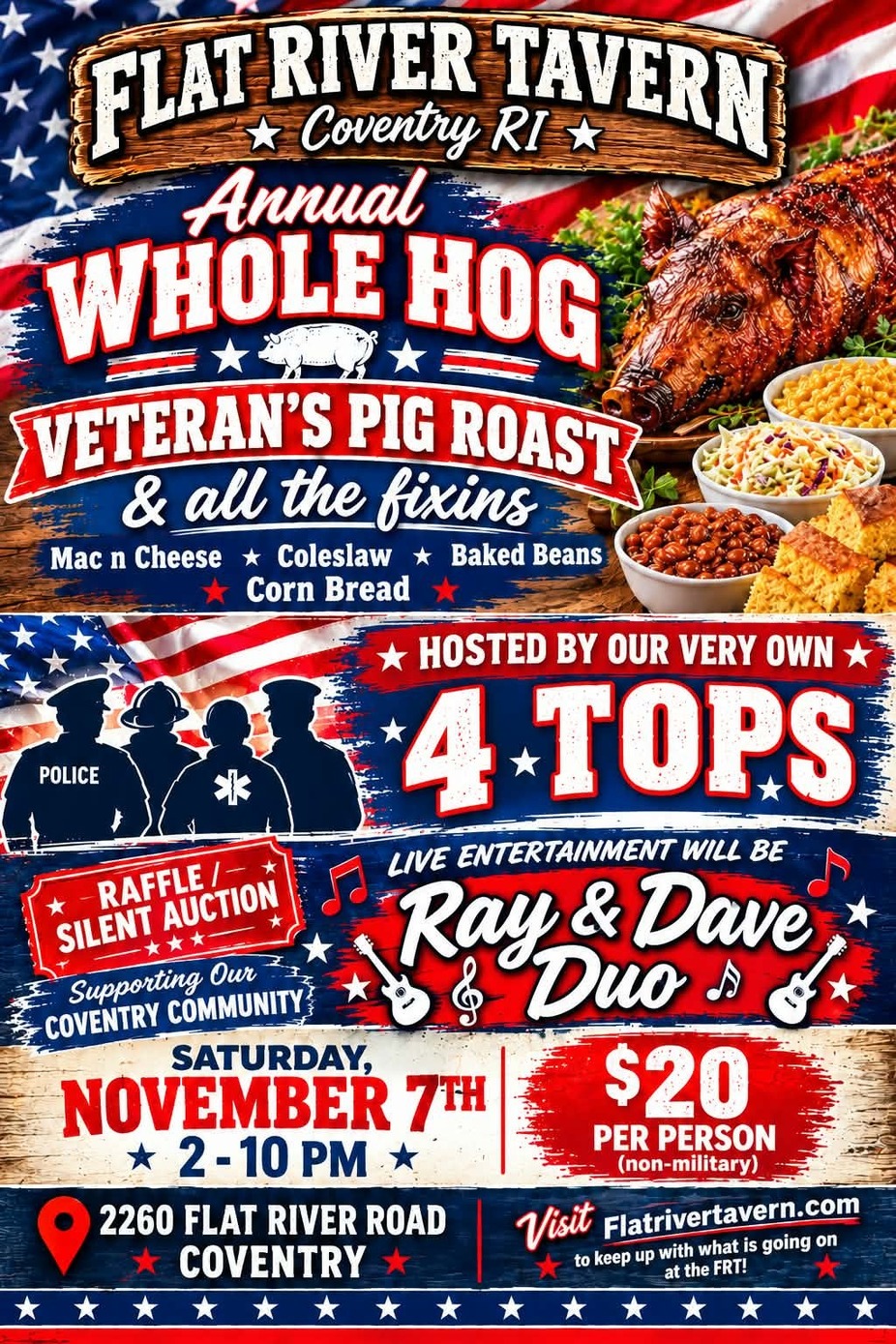 4 Tops Annual Pig Roast event photo