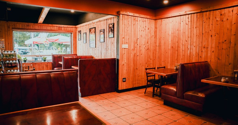 Interior, seating space