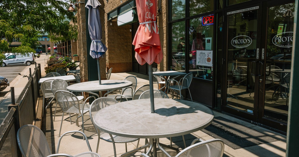 Exterior dining area