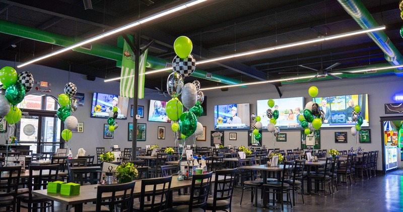 Interior, dining space