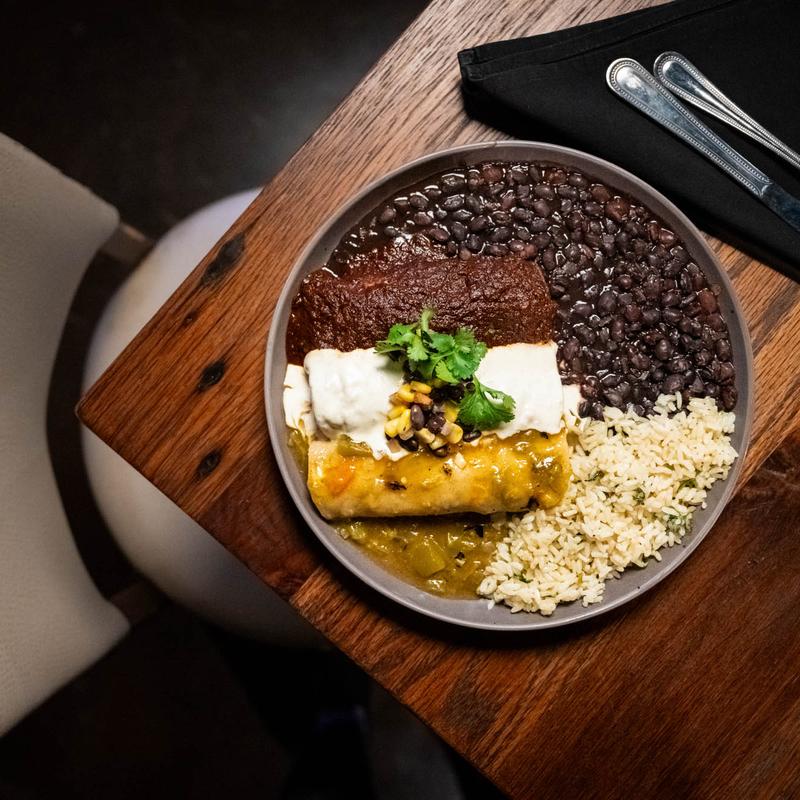 menu item 5 of 9, Très Enchiladas