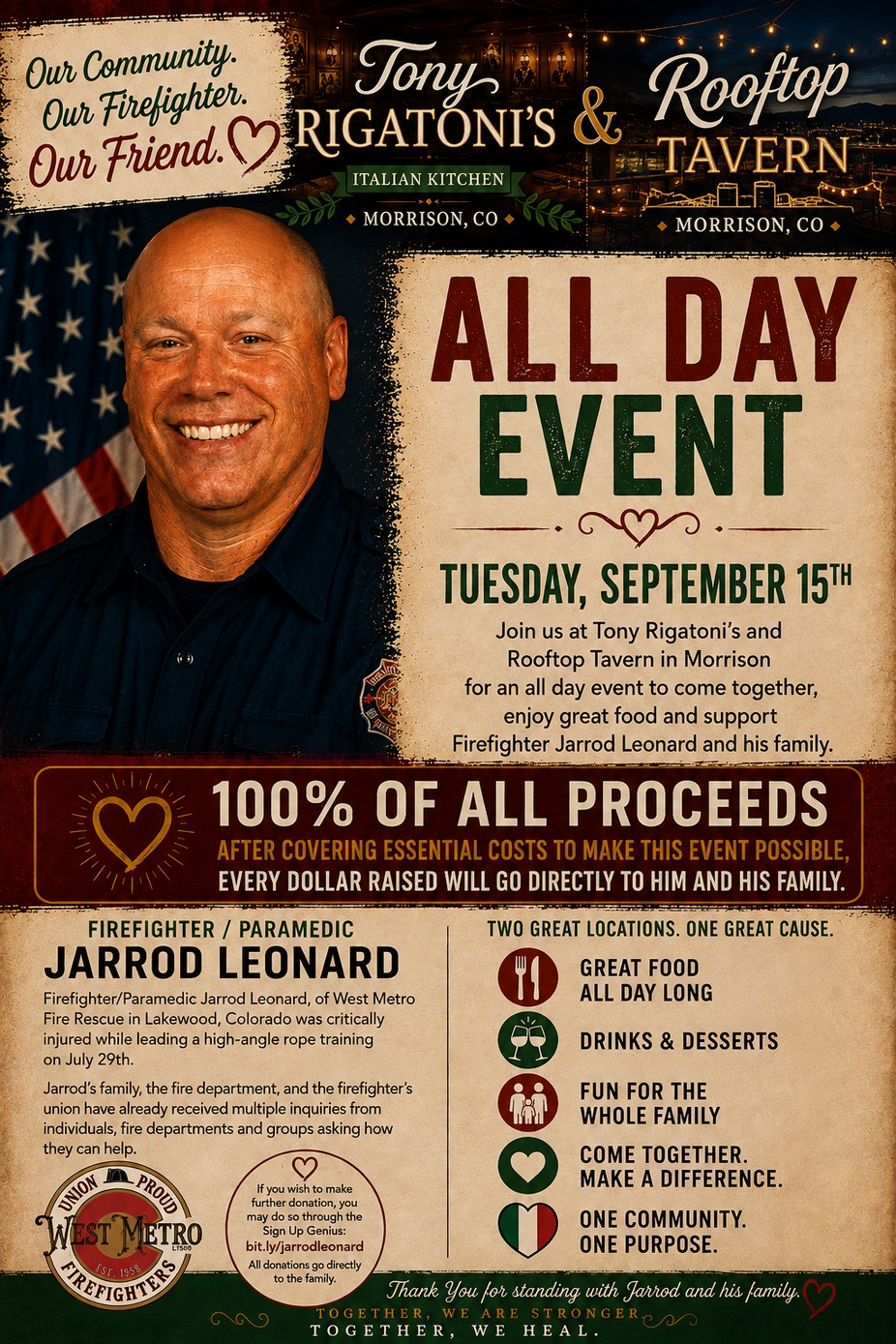 West Metro Fire Fundraiser event photo