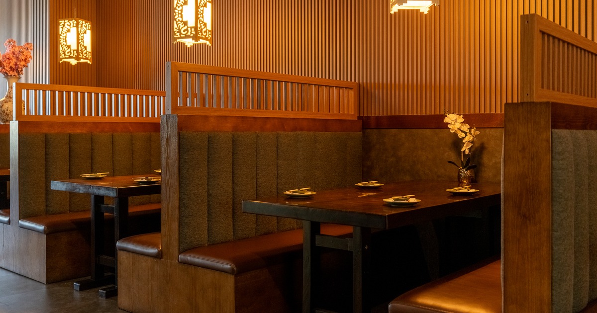 Interior, booths