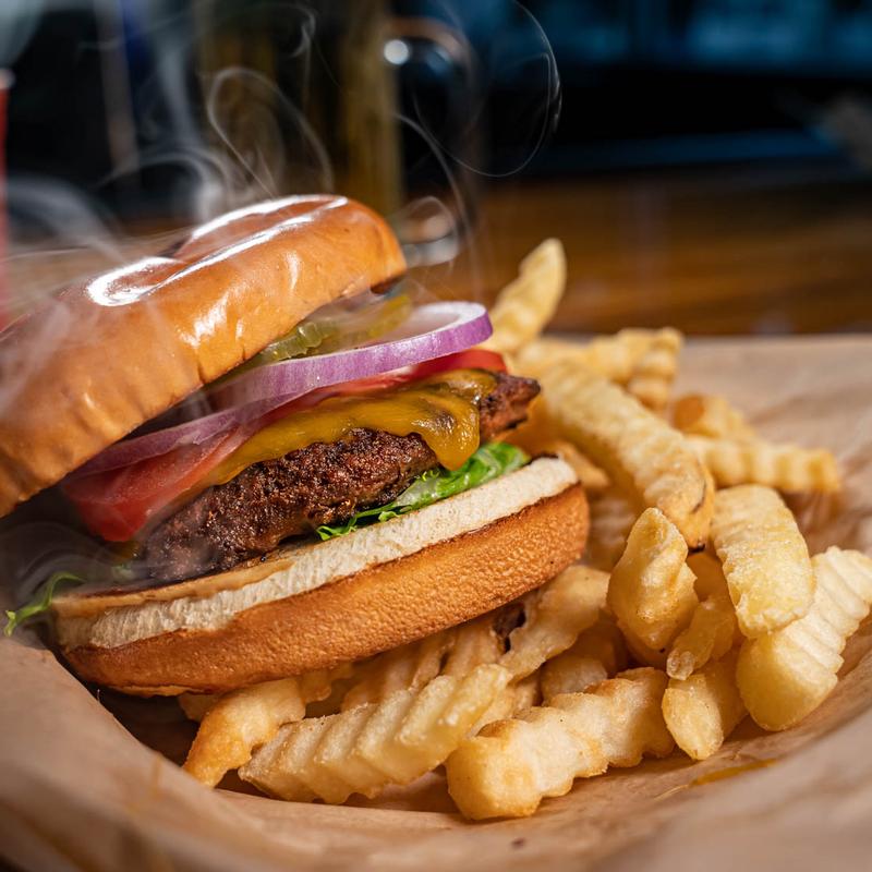 1/2 Pound Fresh Hand - Crafted Angus Burger with Cheese photo