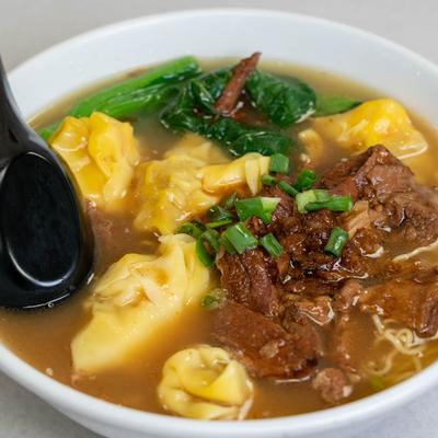 Brisket Wonton Noodle Soup.