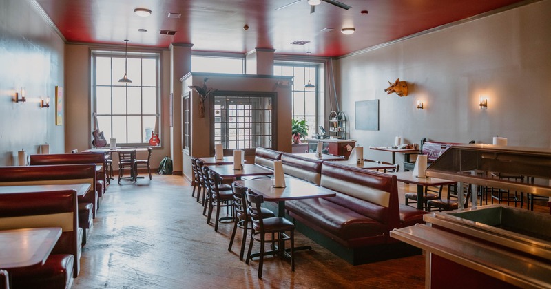 Interior dining area