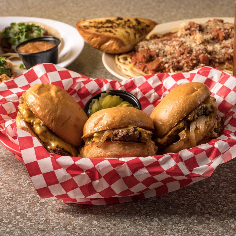 Mile High Onion Smash Sliders photo