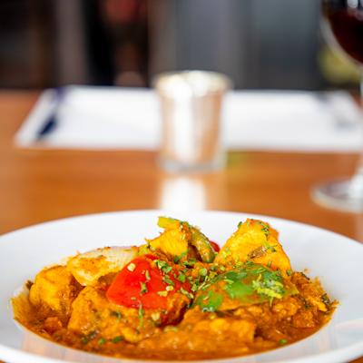 Spicy chicken gravy.