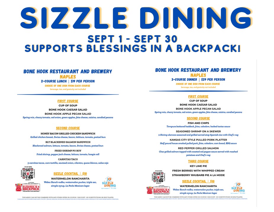 SIZZLE DINING event photo