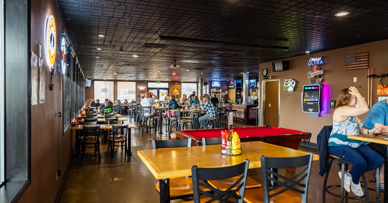 Interior, seating area