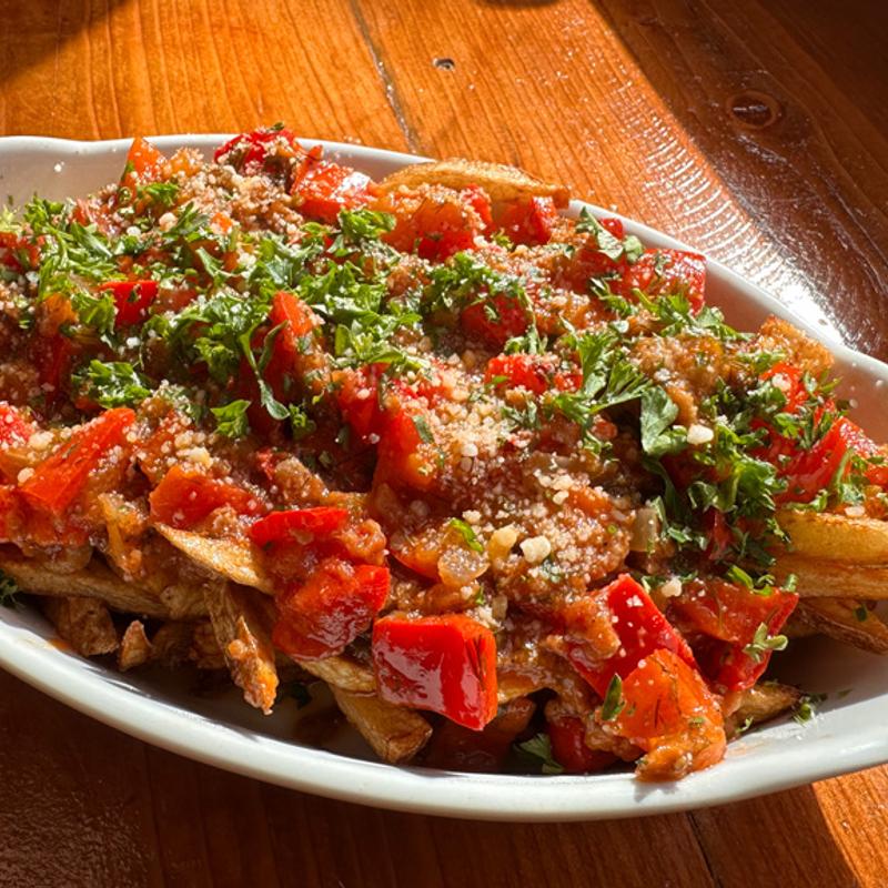 menu item 37 of 38, Appetizer Special:  Shakshuka Fries