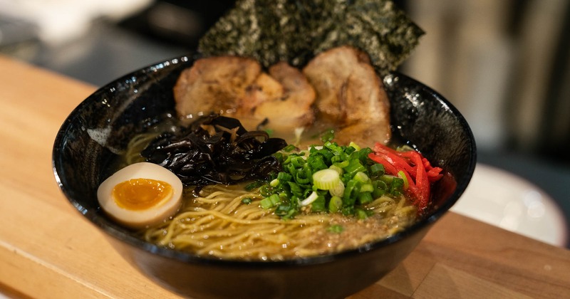 Pork ramen bowl