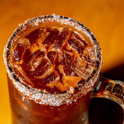 Michelada cocktail.