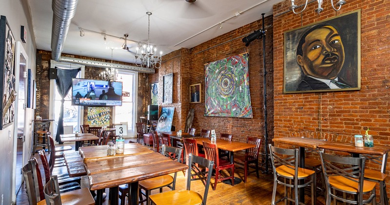 Interior, seating area