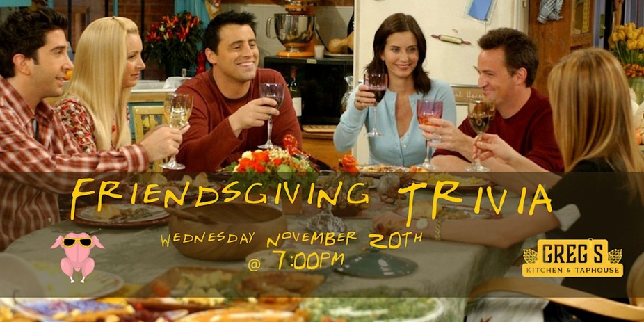 Friends Thanksgiving event photo