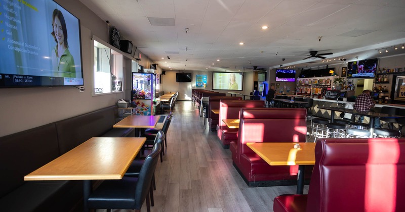 Interior, dining area