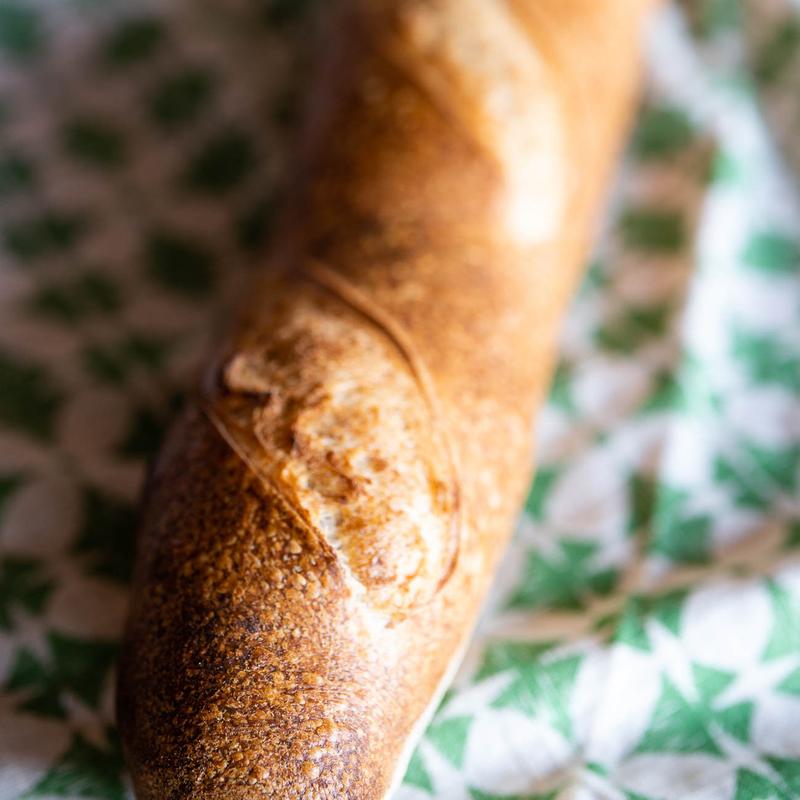 Plain Sourdough Baguettes photo
