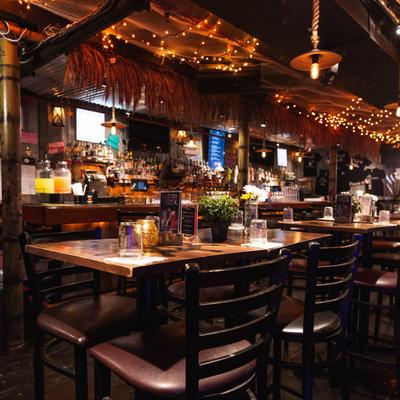 Interior, bar area
