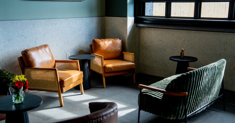 Seating corner, armchairs, couch