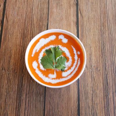 Tomato Soup, top view.