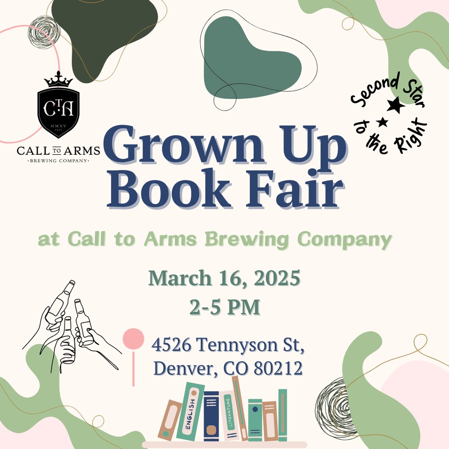 Grown Up Book Fair event photo