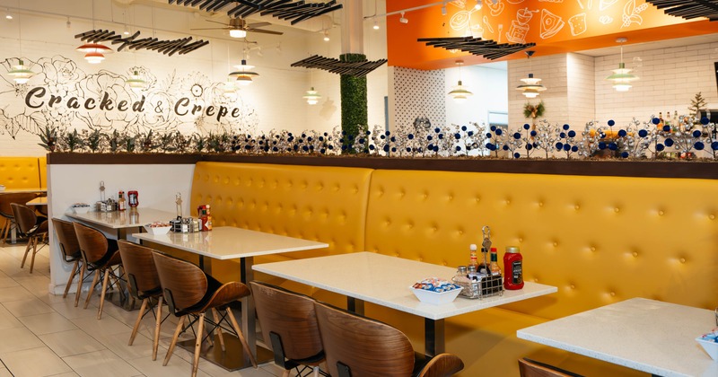 Interior seating space