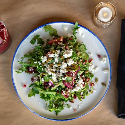 Beet Salad, top view