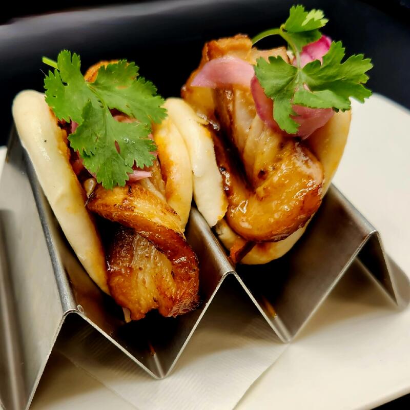 Braised Pork Belly Bao Buns photo