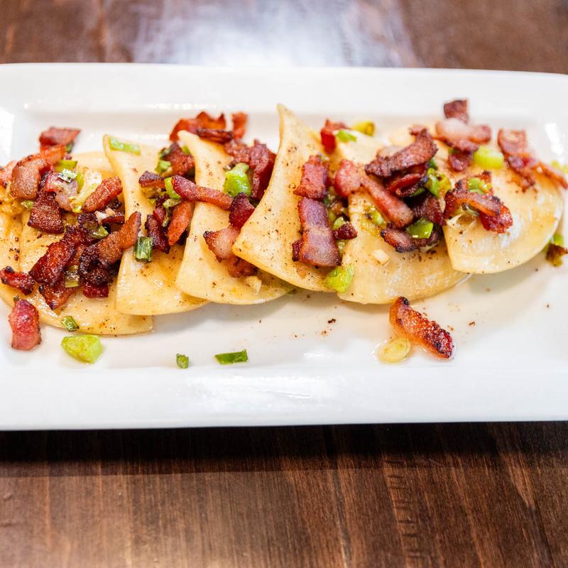 Pan Seared Pierogies photo