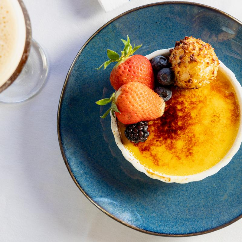 Passionfruit  Crème Brúlėe photo