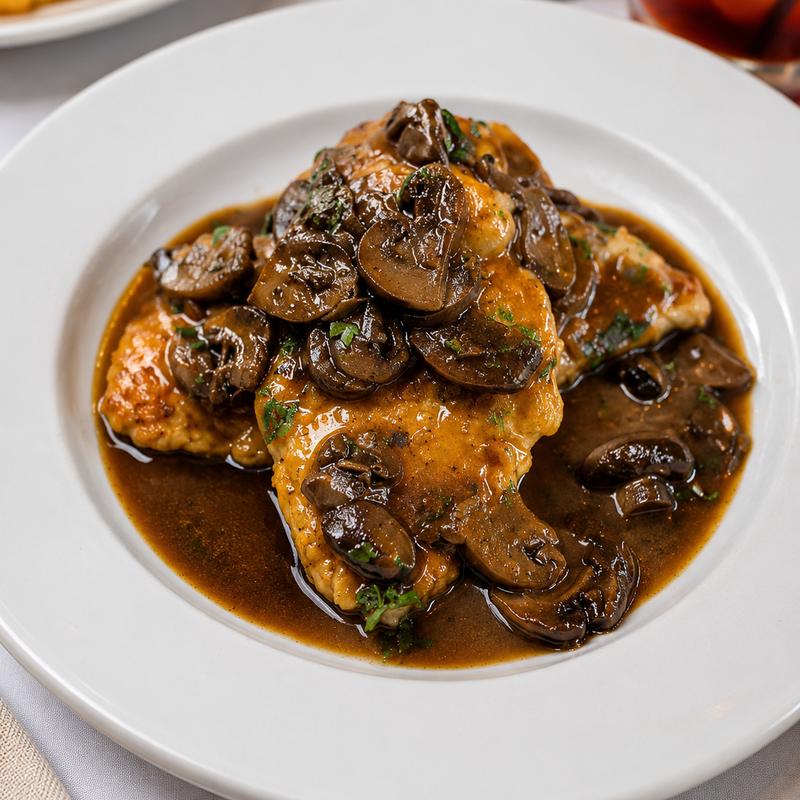 CHICKEN MARSALA photo