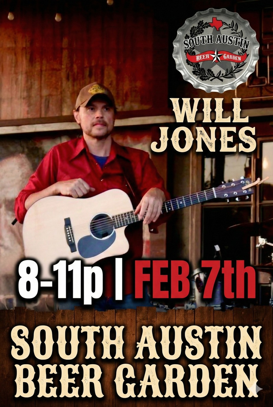 Live Music - Will Jones event photo