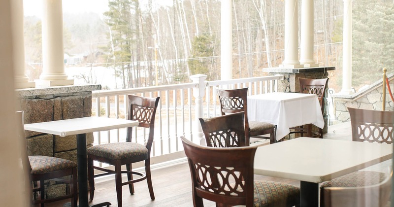 Exterior, patio, seating space